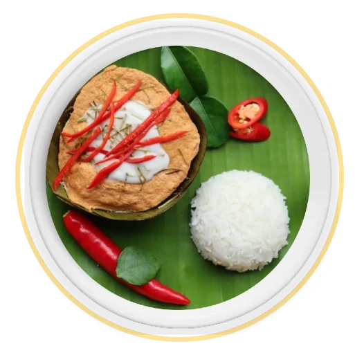 Amok with fish Did you try the so famous fish Amok in Cambodia ?