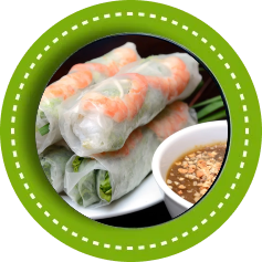 hoime made fresh spring rolls from siem reap 